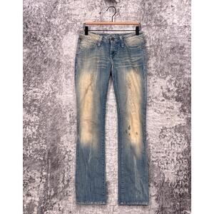 Vintage Robins Jeans 26 Womens Marilyn Low Rise Straight Y2K Denim